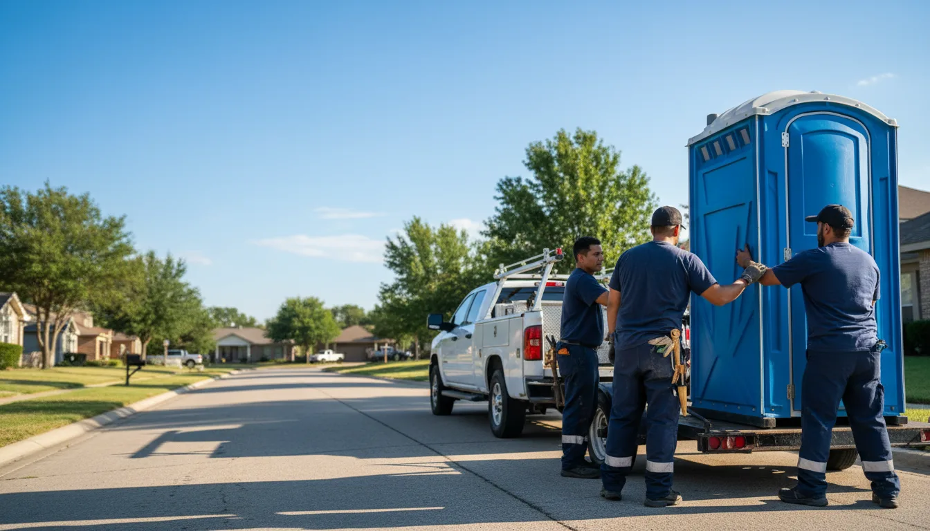 Portable Toilet Rental in Bridge City, TX near me